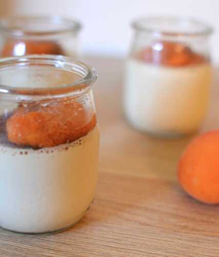 Panna cotta vanille - abricot