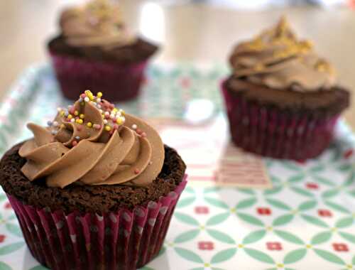 Recette de cupcakes tout chocolat