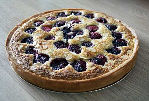 Tarte amandine-framboise - Recette CAP