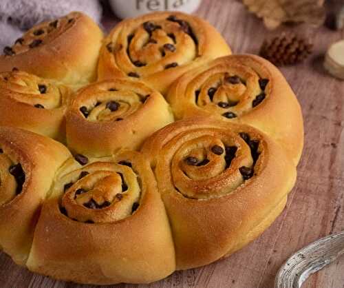 Brioche aux pépites de chocolat