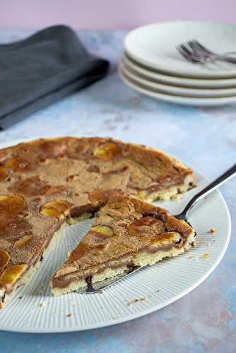 Tarte aux deux chocolats et banane