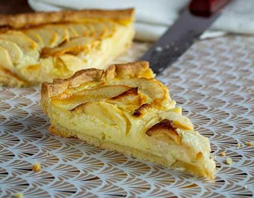 Tarte aux pommes pâtissière