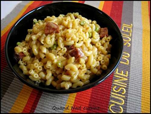 Risotto de coquillettes safrané au chorizo