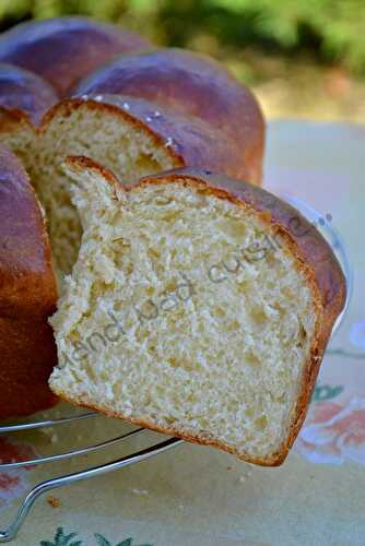 Brioche au lait concentré