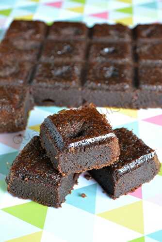 Brownies à la fleur de sel