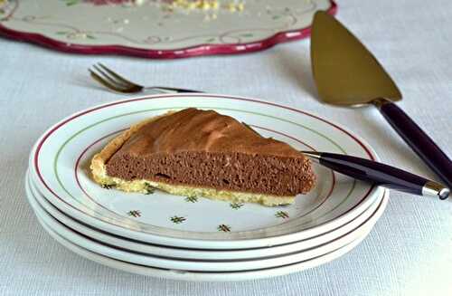 Tarte à la mousse au chocolat