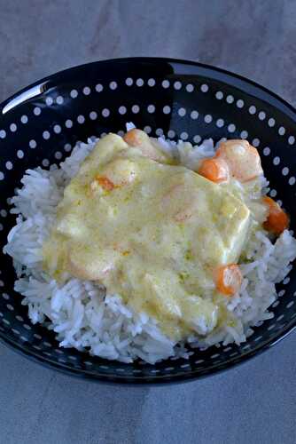 Poisson au curry (au cookeo)