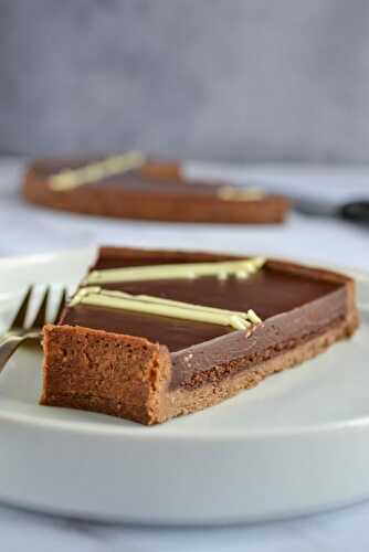 Tarte tout chocolat