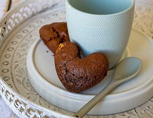 Petits cœurs aux pépites de chocolat