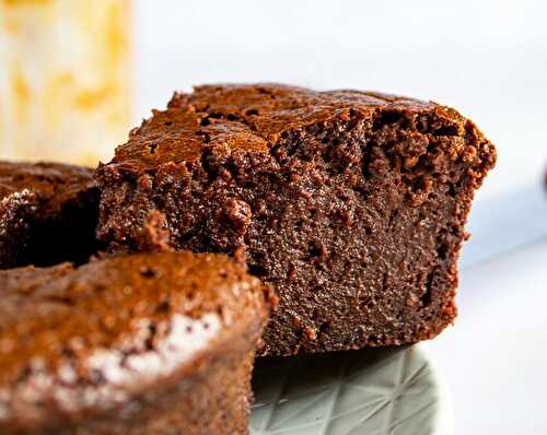 Fondant au chocolat et caramel au beurre salé