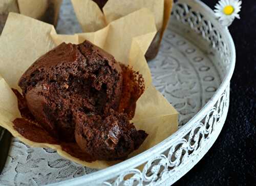 Muffins tout chocolat