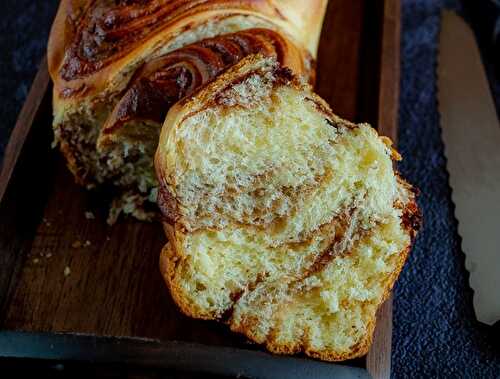 Brioche feuilletée au chocolat