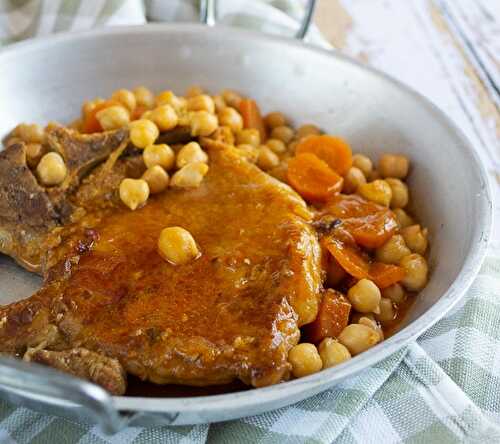 Côtes de porc à la moutarde (au cookeo)