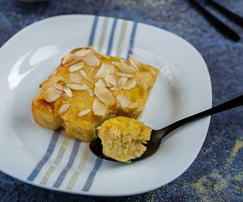 Flans de semoule aux pommes