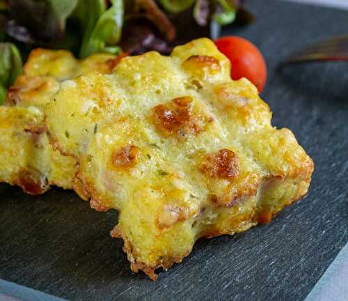 Gâteaux de pommes de terre aux lardons