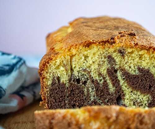 Cake marbré de Cyril Lignac