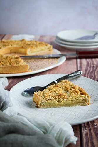 Tarte crumble aux pommes