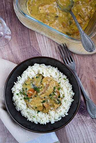 Blanquette de poulet à la bière