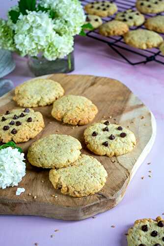 Cookies aux graines de sésame