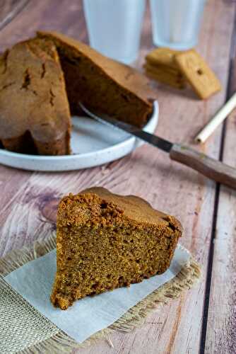 Gâteau au spéculoos