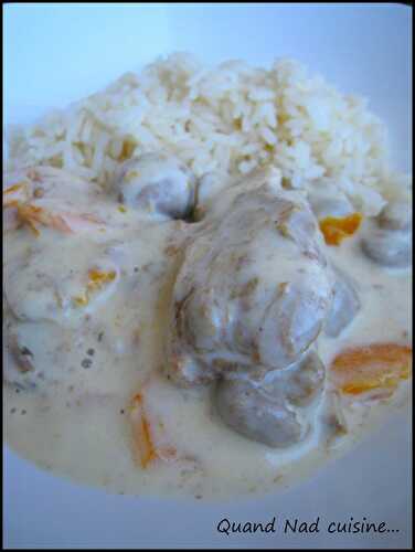 Blanquette de veau (au mijot'cook)