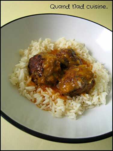 Boulettes de boeuf à la sauce tomate