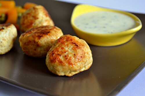 Boulettes de poulet au citron