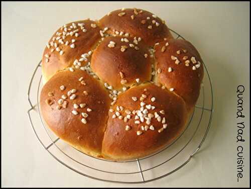 Brioche à l'huile d'olive de Christophe Michalak (sans oeuf ni beurre)