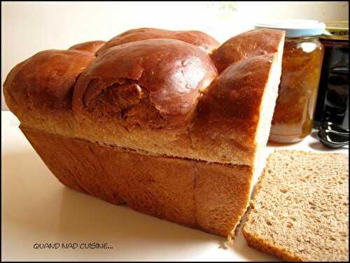 Brioche au sucre au chocolat