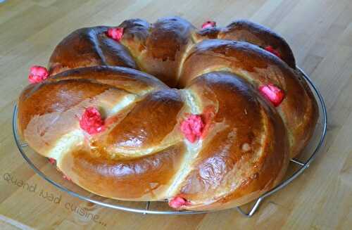 Brioche aux pralines