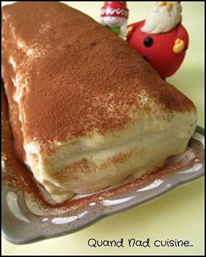 Bûche tiramisu