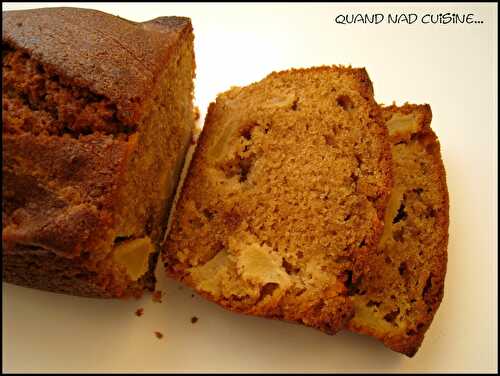 Cake à la pâte de spéculoos et à la pomme