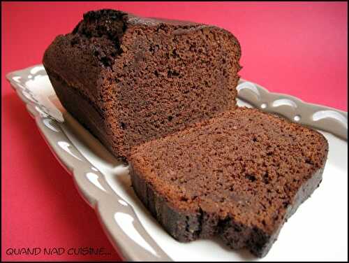 Cake au chocolat et au caramel