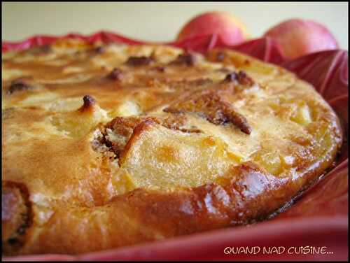 Clafoutis aux pommes et au pain d'épices