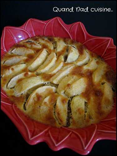 Clafoutis aux pommes et aux spéculoos