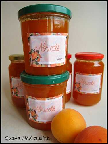 Confiture d'abricots