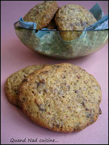 Cookies au chocolat de Christophe Michalak