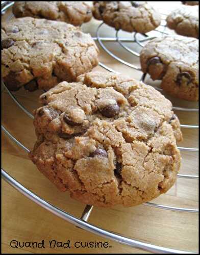 Cookies au chocolat et Nutella