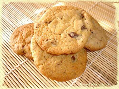 Cookies au sirop d'érable et pépites de chocolat