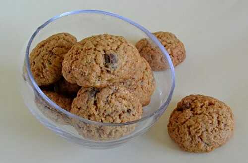 Cookies aux flocons d'avoine et au caramel