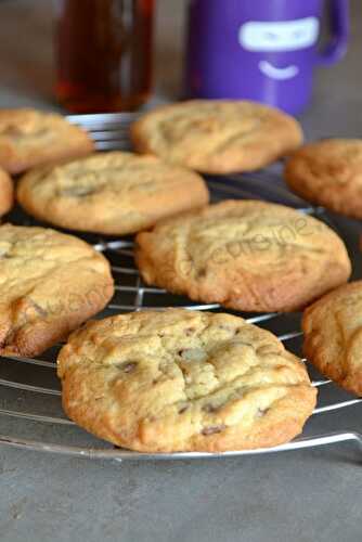 Cookies caramel et chocolat