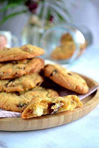 Cookies chocolat blanc cranberries