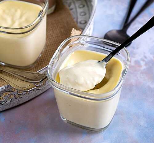 Crèmes dessert à la vanille (multidélices)