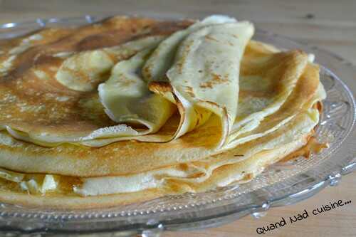 Crêpes au lait ribot