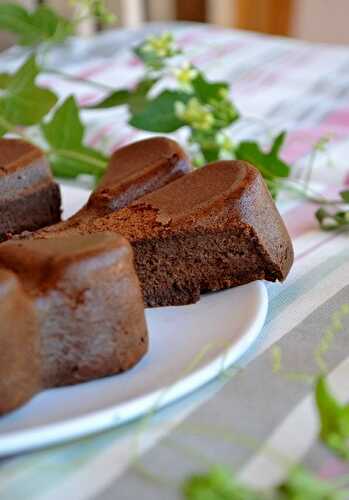 Fondant au chocolat et à la ricotta