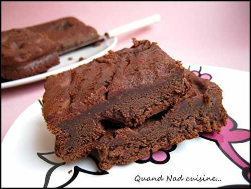 Fondant au chocolat et au lait concentré