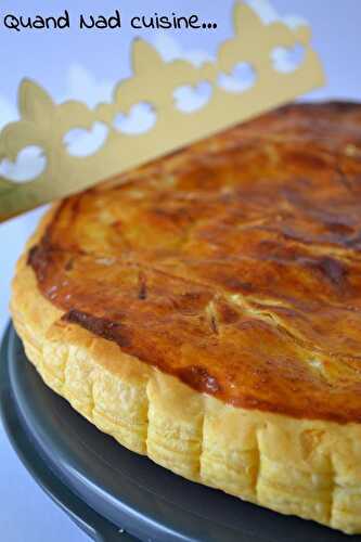 Galette des rois pommes amandes et caramel