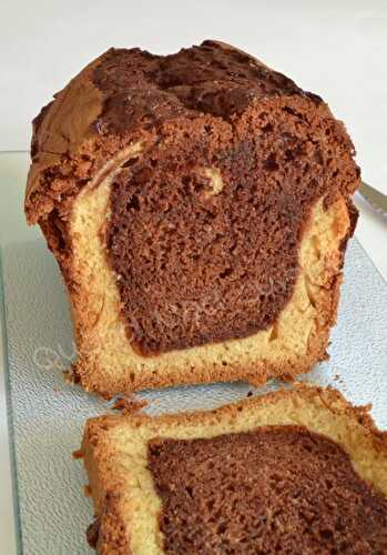 Gâteau au yaourt marbré au Nutella