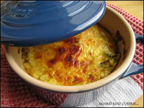 Gratins de courgettes à la ricotta