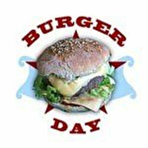 Hamburgers au chorizo et au jus de vin rouge, pour le burger day!